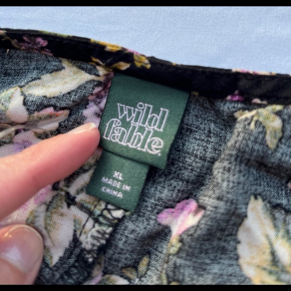 Floral Black Jumpsuit - Picture 5 of 14